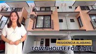 RESIDENCIA ALABANG  Townhouse for Sale inside Alabang Hills Village [upl. by Mokas]