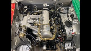 MercedesBenz 230sl 65 M127 Engine Rebuild P2 and Start [upl. by Cogan449]