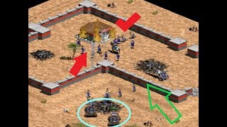 Age of Empires  Ascent of Egypt Campaign  12 Siege in Canaan Hardest Fastest [upl. by Pegg]