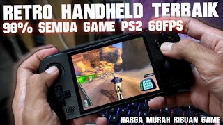 RETRO HANDHELD TERBAIK 2024  SEMUA GAME PS2 60FPS  Unboxing amp Review Anbernic RG405M Indonesia [upl. by Balcer507]