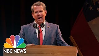 Georgia Gov Brian Kemp Gives Victory Speech In 2022 Midterms [upl. by Neirad299]