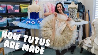 How Ballet Tutus Are Made trainwithkendall [upl. by Cockburn]