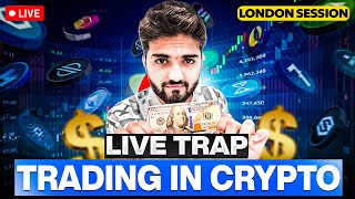 LIVE TRADING amp ANALYSIS FOR GOLD amp CRYPTO TRADERS  LONDON SESSION [upl. by Arreyt3]