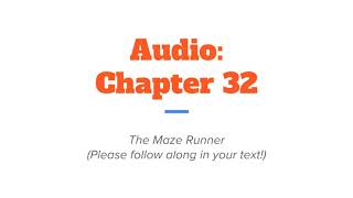 Chapter 32 Maze Runner Audio [upl. by Nirat]