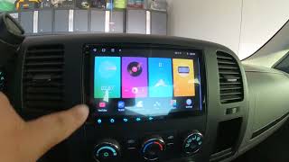 wireless Android auto Apple CarPlay radio EONON Q80pro 0713 Sierra plug n play [upl. by Orola132]