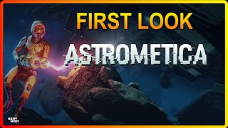 AMAZING Space Survival Game  First Look at Astrometica Game EP01 [upl. by Secnirp]