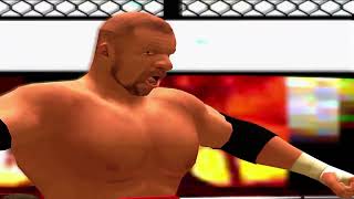 Triple h Vs Jhon Cena  Hell in a Cell  smackdown vs raw 2024 [upl. by Urian307]