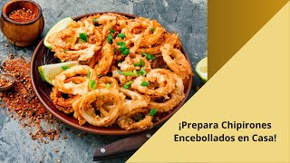 ¡Prepara Chipirones Encebollados en Casa [upl. by Ynitsed609]