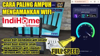 Cara mengamankan Wifi Indihome [upl. by Enenej]