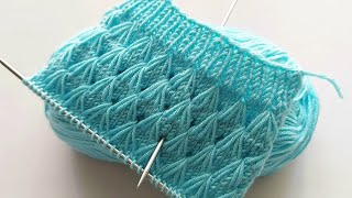 Easy And 🧶 Beautiful knitting pattern [upl. by Uase741]