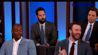 Chris Evans Anthony Mackie and Sebastian Stan being Bestfriends legendado  Legendados Pop [upl. by Unam]