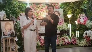 Bong revilla binigyan ng 5thousand roses si mader lily monteverde [upl. by Gallager]