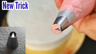 New Trick For Cake Decoration l Cake decoration idea l Easy cake decoration l New Flower Cake Design [upl. by Neillij]