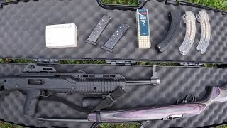 HiPoint 995ts VS Ruger 1022 Accuracy [upl. by Truda490]