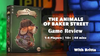 The Animals of Baker Street Review  with Britta [upl. by Oinegue]