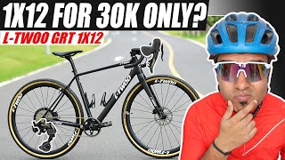 Unboxing Cheapest 1x12 Hydraulic Gravel Bike GROUPSET  Rs  30000 LTWOO GRT 1X12 Drivetrain Gear [upl. by Llednil124]