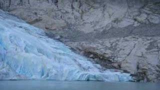 Norway The glacier Briksdalsbreen [upl. by Ellyn857]