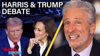 Jon Stewart Tackles Harris amp Trumps Debate and What This Means for the Election  The Daily Show [upl. by Spillar109]