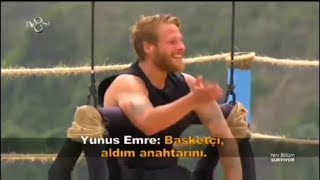 Survivor 2024 Yunus Emre Komik Anlar Derleme [upl. by Serle]