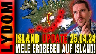 ISLAND Update Eruption auf Island SCHWÄCHELT – Tremor rückläufig [upl. by Anirol]