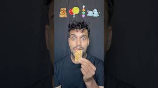 Icecandybadam chocolate 🍫🍭🧊 asmr emojieatingchallenge funny bikueating [upl. by Petrie488]