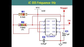 Comment fonctionne un oscillateur 555 en mode astable 1ère partie de 5 Diviseur de tension [upl. by Anola561]