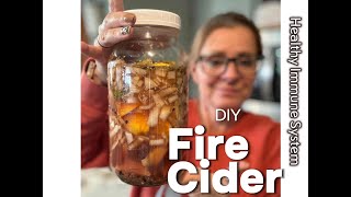 Fire Cider Recipe amp Benefits Winter Health Essentials [upl. by Shanta]