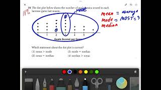 June 2024 Algebra 1 Regents Question 16 [upl. by Leuqim]