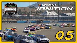 CHAOS IN THE DESERT  NASCAR 21 Ignition Career Mode Ep5 [upl. by Amesari]