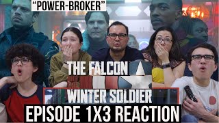 FALCON AND THE WINTER SOLDIER 1X3 REACTION  Episode 3 “Power Broker”  Zemo takes us to Madripoor [upl. by Lebasi]