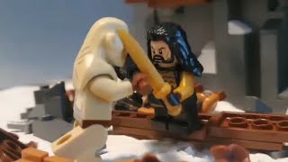 Lego Stop Motion  Thorin vs Azog  The Hobbit  The Battle of the Five Armies [upl. by Marquez745]