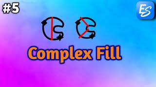 Complex Fill Wilcom embroidery studio e4 hindi and Urdu [upl. by Ylak50]