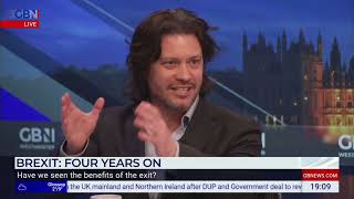 Dr Mike Galsworthy debates Brexit with Nigel Farage [upl. by Rillings]