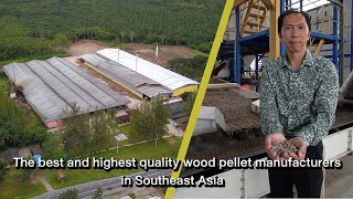 The best and highest quality wood pellet manufacturers in Southeast Asia PNP GROUP [upl. by Lerraf]