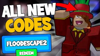 ALL FLOOD ESCAPE 2 CODES August 2022  ROBLOX Codes SECRETWORKING [upl. by Matusow458]