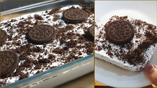 Best Oreo Dessert Recipe ♥️  Super Easy And Super Quick Frozen Oreo Dessert ♥️ [upl. by Helprin]