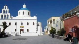 Church of Panagia Oia Santorini Cyclades Greece Europe [upl. by Sulakcin]