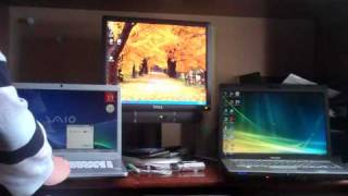 windows 7 vs windows vista vs windows xp logon test [upl. by Iolanthe]