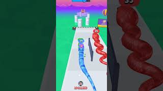 Snake Run Race Android mobile game play ▶️ games shorts [upl. by Anahcra482]