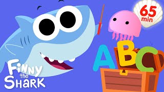 The Alphabet Song  More  Songs amp Episodes  Finny The Shark [upl. by Nyrahtak]