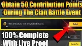 Obtain 50 Contribution Points During The Clan Battle Event [upl. by Neema]