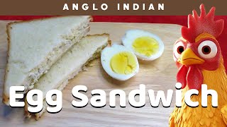 🥚 Egg Sandwich 🍞 Anglo Indian Favourite Lunch Snack Anytime Meal [upl. by Hecker]