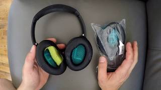 HOW TO  Replace Bose Headphones Ear Pads Cushions QC35 II QC25 QC15 AE2 AE2I AE2w [upl. by Sibella490]