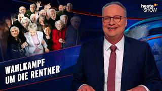 Weihnachtswahlkampf Geschenke für Rentner und Kürzungen für den Rest  heuteshow vom 13122024 [upl. by Nero]