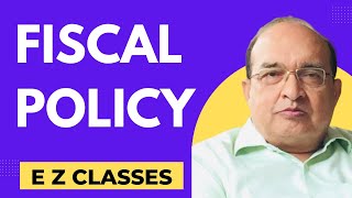 Fiscal Policy HINDI [upl. by Wildon]