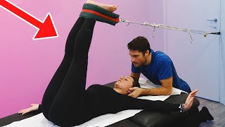 Calming ASMR Physiotherapy to RELIEVE Lower BACK PAIN using the Mezieres Method [upl. by Hittel]