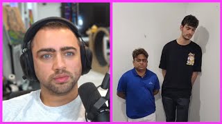 Mizkif Reacts To Ice Poseidon Arrested in Thailand [upl. by Faye]