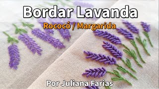 Bordar flores de Lavanda [upl. by Eirelav]