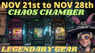 Tiny Tinas Wonderlands  NOVEMBER 21 2024  Chaos Chamber Gear This Week [upl. by Anire]