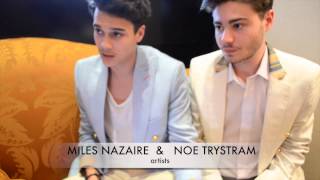 Art in Fusion TV  interview Miles Nazaire and Noe Trystram [upl. by Leonie]